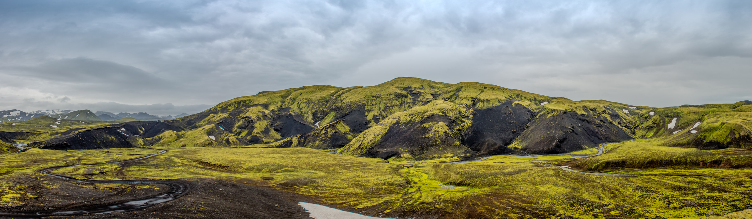 Atemberaubende Landschaft in Island