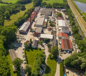 Drohnenfotografie von Gut Harbeck