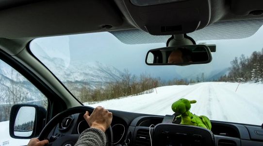 Roloc unterwegs in Norwegen