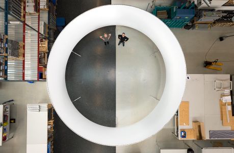 AV Stumpfl Curve 360° von oben