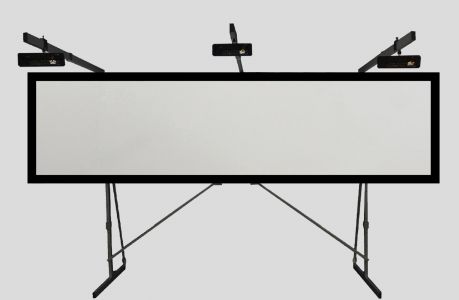 AV Stumpfl Leinwand Desertscreen von vorne