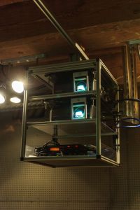 Die Technik im 3D-Kino im Gesäuse