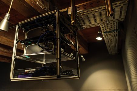 Die Technik im 3D-Kino im Gesäuse