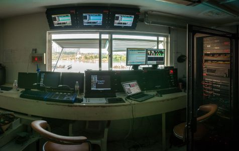 Technikraum im Themenpark Tang-Paradise in Xian